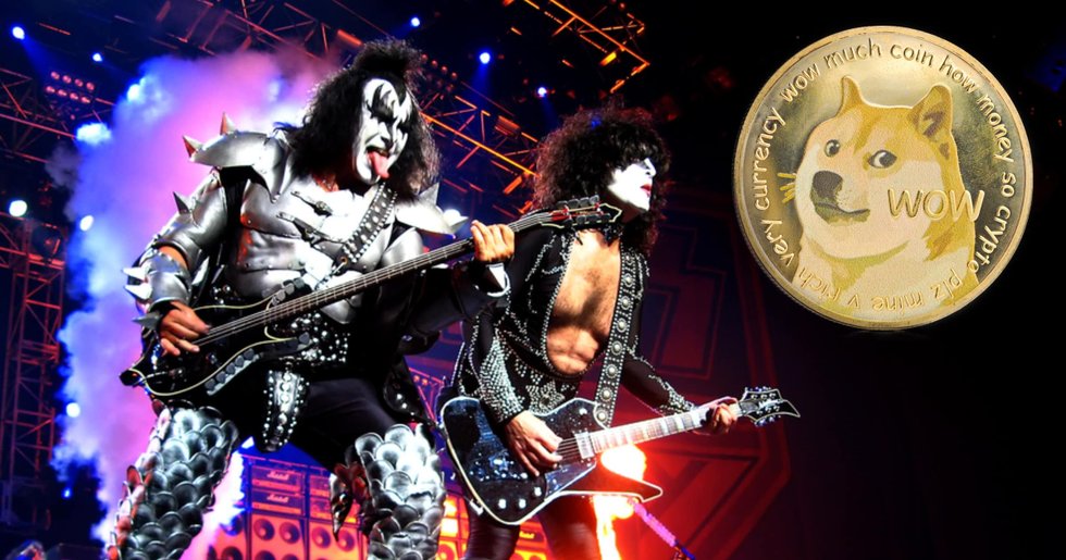 Kiss-legendaren Gene Simmons investerar i dogecoin och xrp