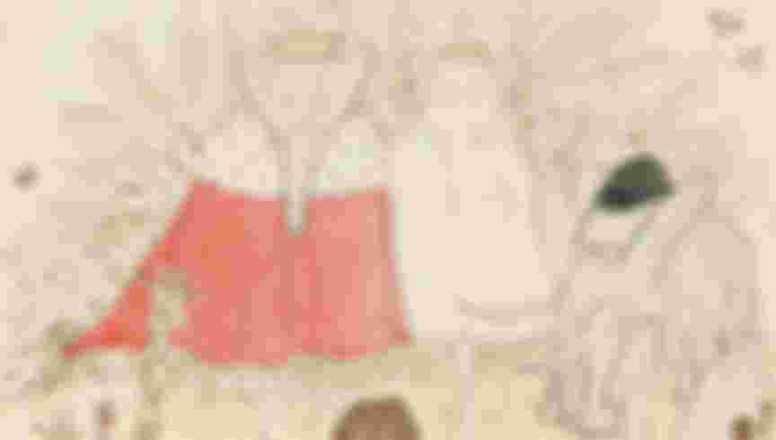 Marriage and coronation of King Babar and Queen Celeste. Credit: Historic Images / Alamy Stock Photo.