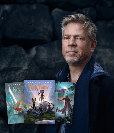 Alla böckerna om Ninja Timmy och hans brottsbekämpande gäng