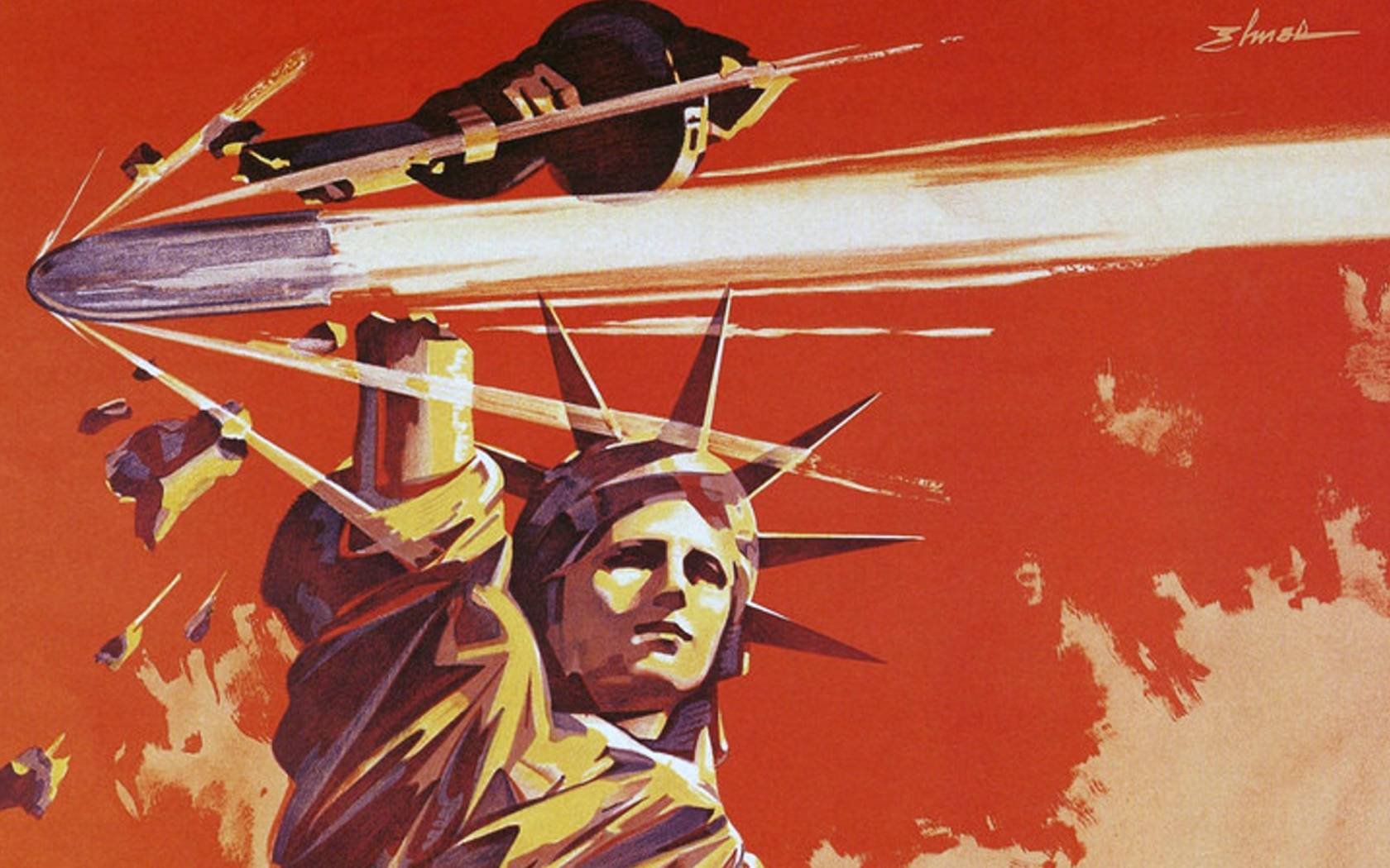 Second world war propaganda poster.