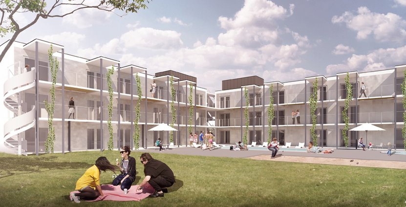Stark hotellmarknad gjorde att First ville satsa på Gotland. Foto: AQ (skiss)