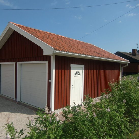 Classic style simple solution garage and access