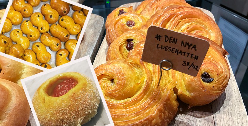 Lussekatt på smördeg, en av årets trender. Foto: Annika Goldhammer