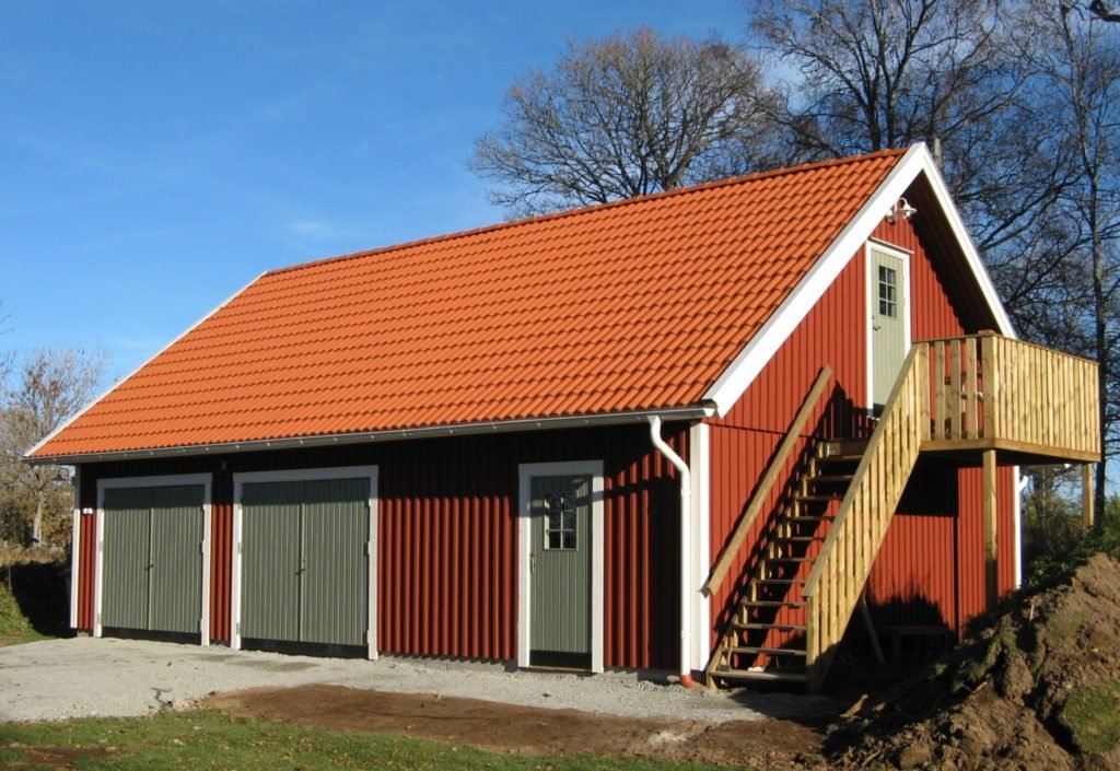 Dubbelgarage : Lundqvist Trävaru