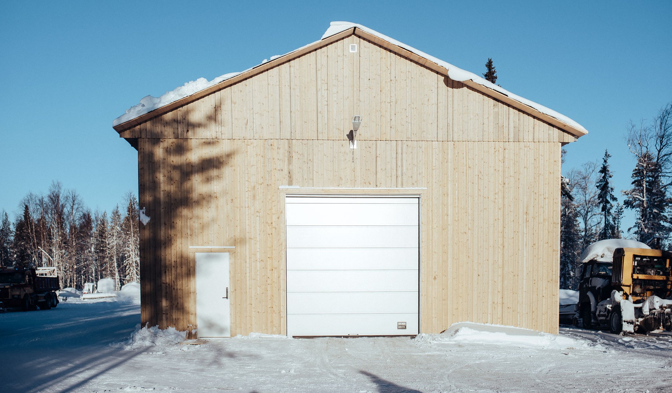 Maskinhall med järnvitriol
