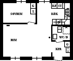 PlanlösningRullstensgatan 162 H