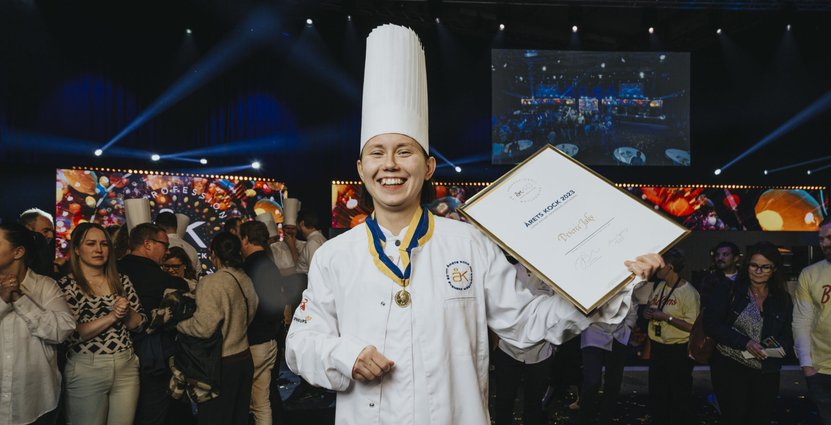Grattis Desirée Jaks, Årets Kock 2023! Foto: Samuel Unéus