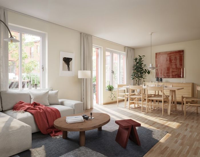 Hebas hyresradhus i Smedjan i Källberga