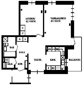 PlanlösningViggens Väg 12