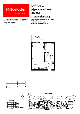 PlanlösningMagistervägen 12