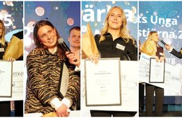 Fyra nya stjärnor i branschen