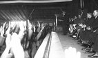A naturalization ceremony in New York City.