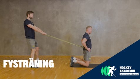 Fysövning: Höftsträckning knästående