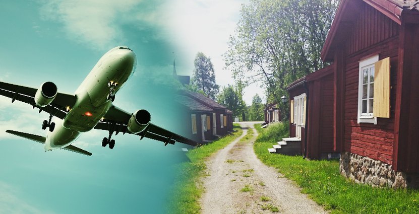 Den ökande trafiken på Skellefteå Airport har gett Lövånger Kyrkstad en rejäl skjuts i sommar. 