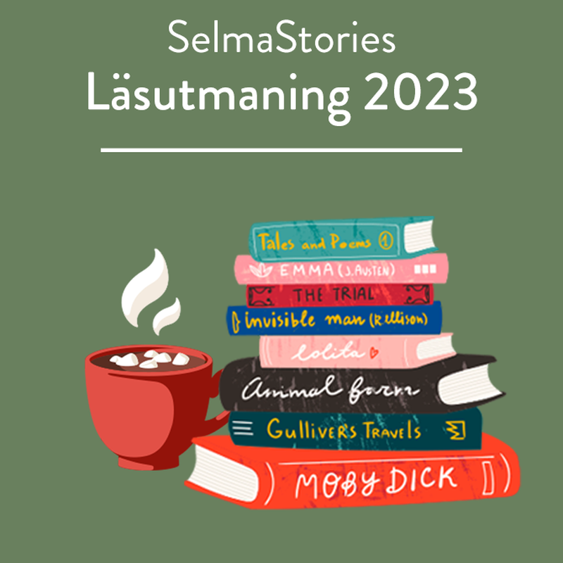 Anta SelmaStories läsutmaning för 2023