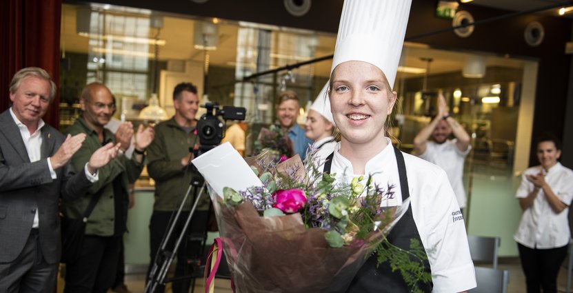 Thilda Mårtensson, vinnare i Commis Awards 