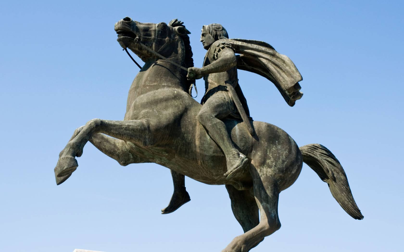 Monument to Alexander the Great.