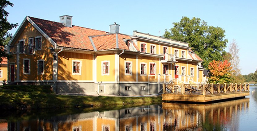Dufweholms Herrgård växer, nu pågår en tillbyggnad av den gamla kuskbostaden och här ska herrgårdens spa utökas till 200 kvadratmeter.  