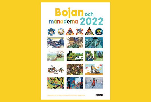Bojan och månaderna almanacka 2022