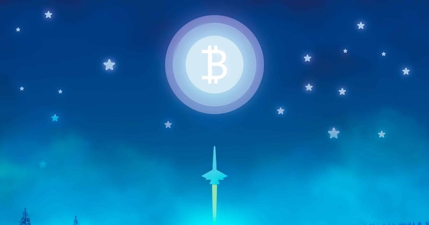 Bitcoinprisets starka natt – ökade över 9 procent