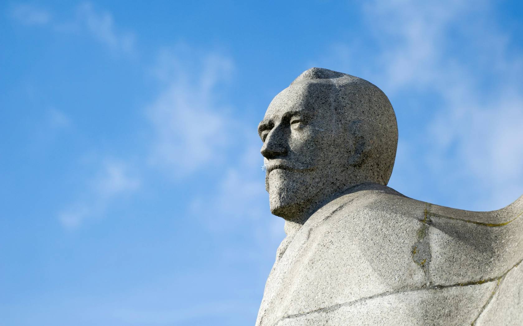 The Joseph Conrad monument in Gdynia, Poland.