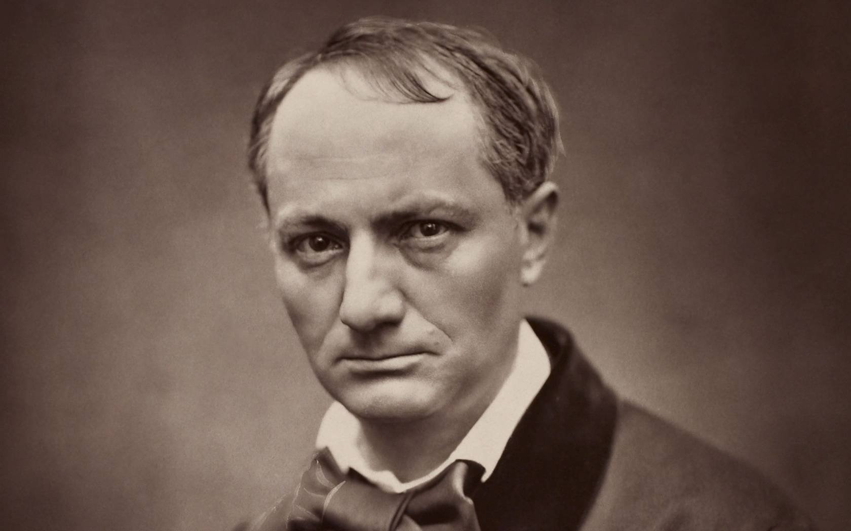 Portrait of Charles Baudelaire taken in 1862 by Etienne Carjat