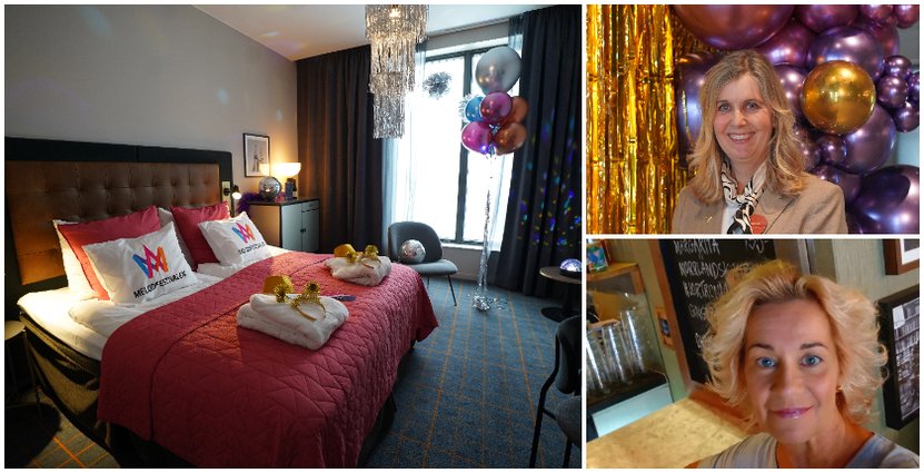 Anna Borggren (överst) och Agneta Hedman