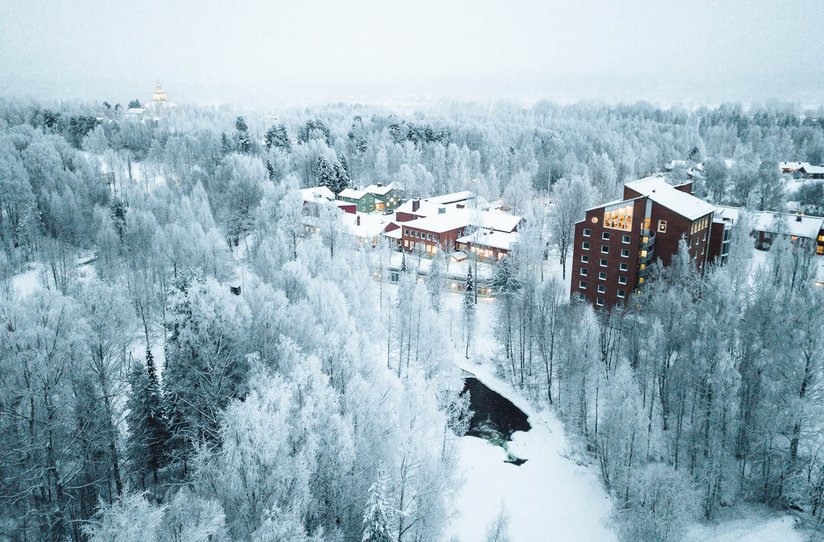 Medlefors Skellefteå vinter