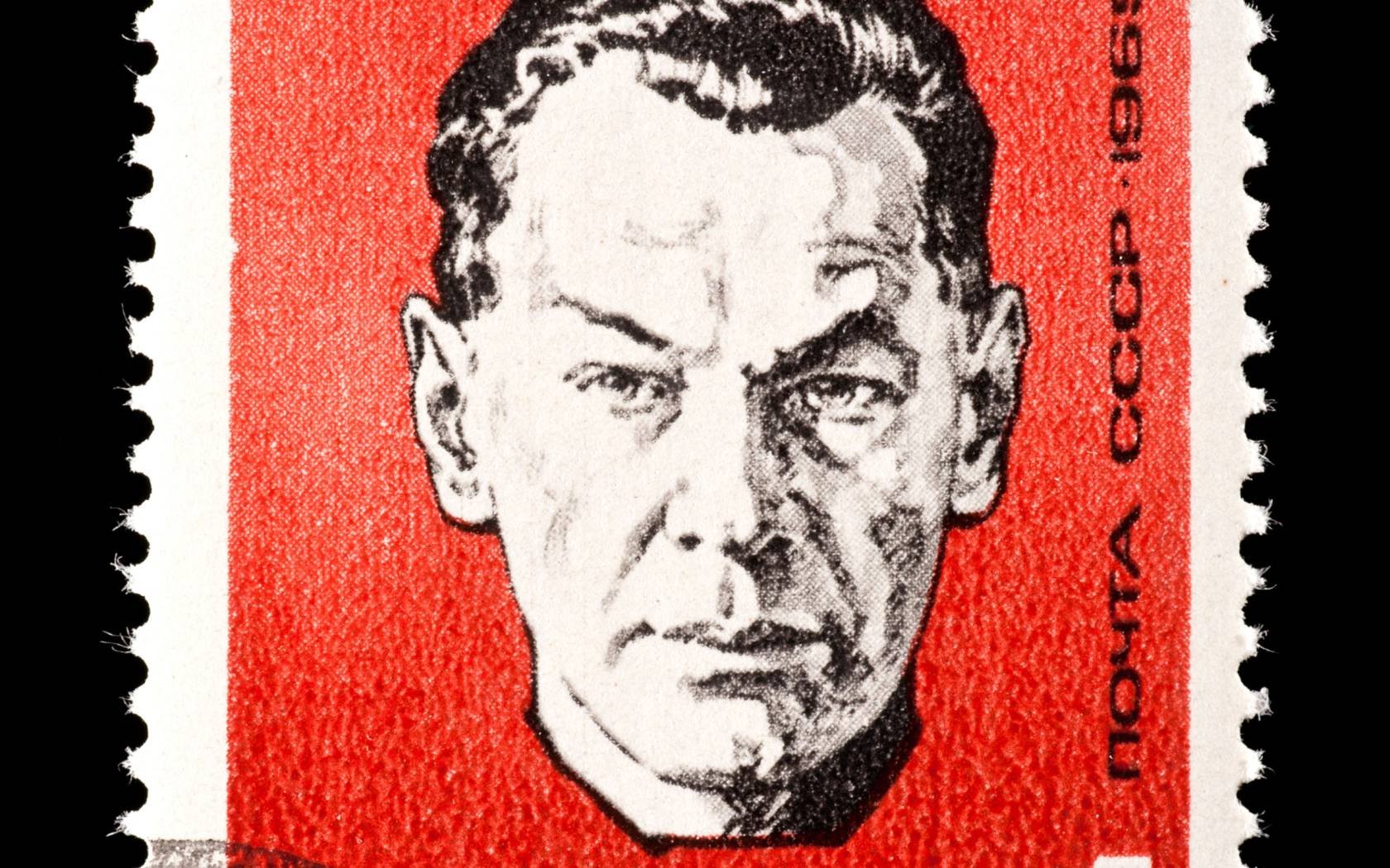 A Soviet stamp dedicated to Richard Sorge (1895-1944).