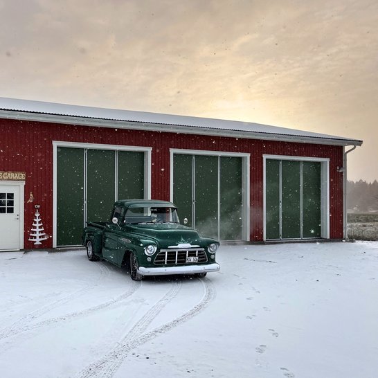 Lantliga maskinhallen