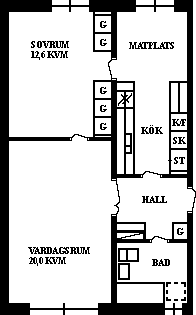 PlanlösningHistoriegränd 16 A