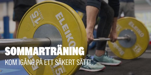 Kom igång med sommarträningen!