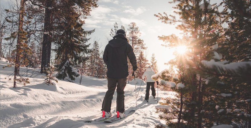 Fler hittar till snön.  