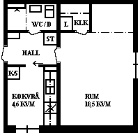 PlanlösningStipendiegränd 14 F