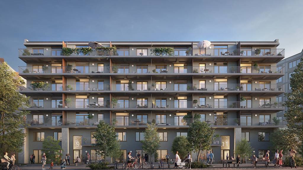 Kvarter Atlas i Barkarbystaden