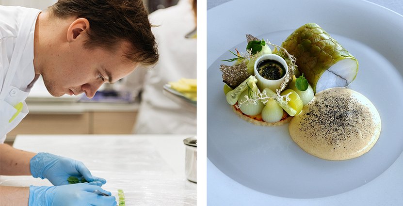 Svenske Anton Husa är skandinavisk och baltisk regionsvinnare av S.Pellegrino Young Chef 2018. 