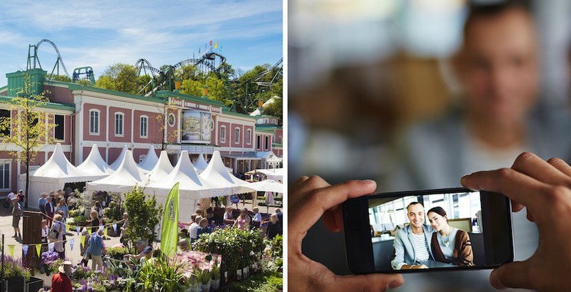 Liseberg är störst i Sverige – även på Instagram. 