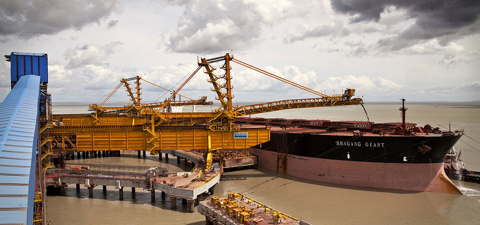 Efficient port operations ensure Vale meets all of its productivity goals. 