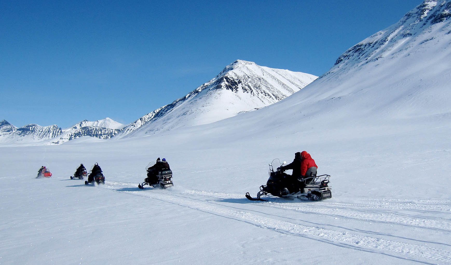 Skotertur kring Kebnekaise Enoks