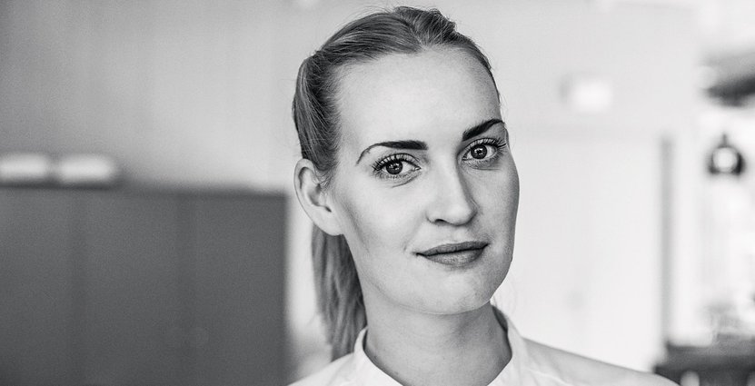 Annie Hesselstad är ny  chefskonditor på Artipelag. Foto: Artipelag