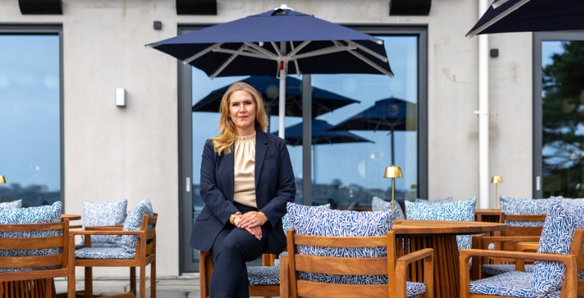 Malin Lilton, hotellchef på Kusthotellet Styrsö  