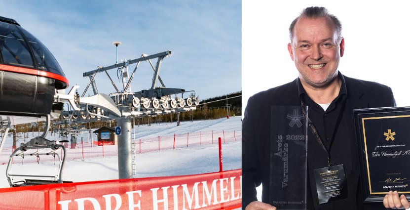 Torbjörn Wallin är vd för storsatsande Idre Himmelfjäll.  Foto: Ulf Palm