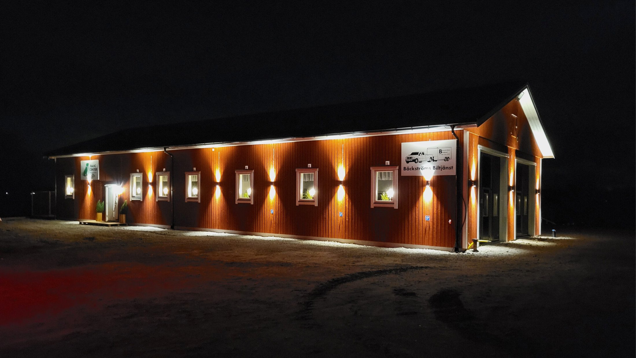 Kombinerad maskinhall