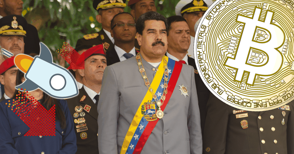 Kryptodygnet: Röda siffror och Venezuelas president höjer priset för valutan petro.