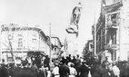 In Rostov-on-Don, a monument of Tsar Alexander II is demolished and replaced by a monument to Lenin.