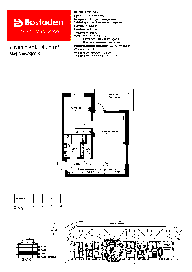 PlanlösningMagistervägen 8