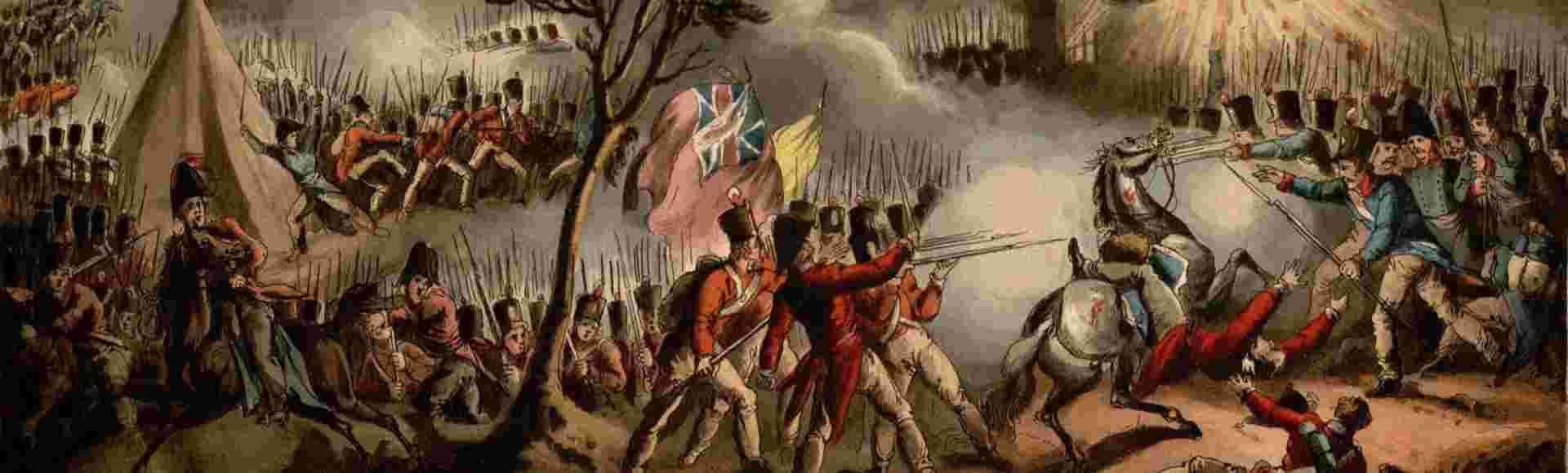 The Battle of Bayonne, the last major battle of the Peninsular War.