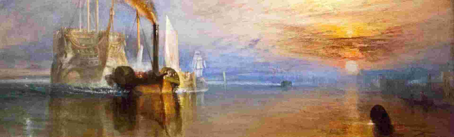 J.M.W. Turner's 'The Fighting Temeraire'.