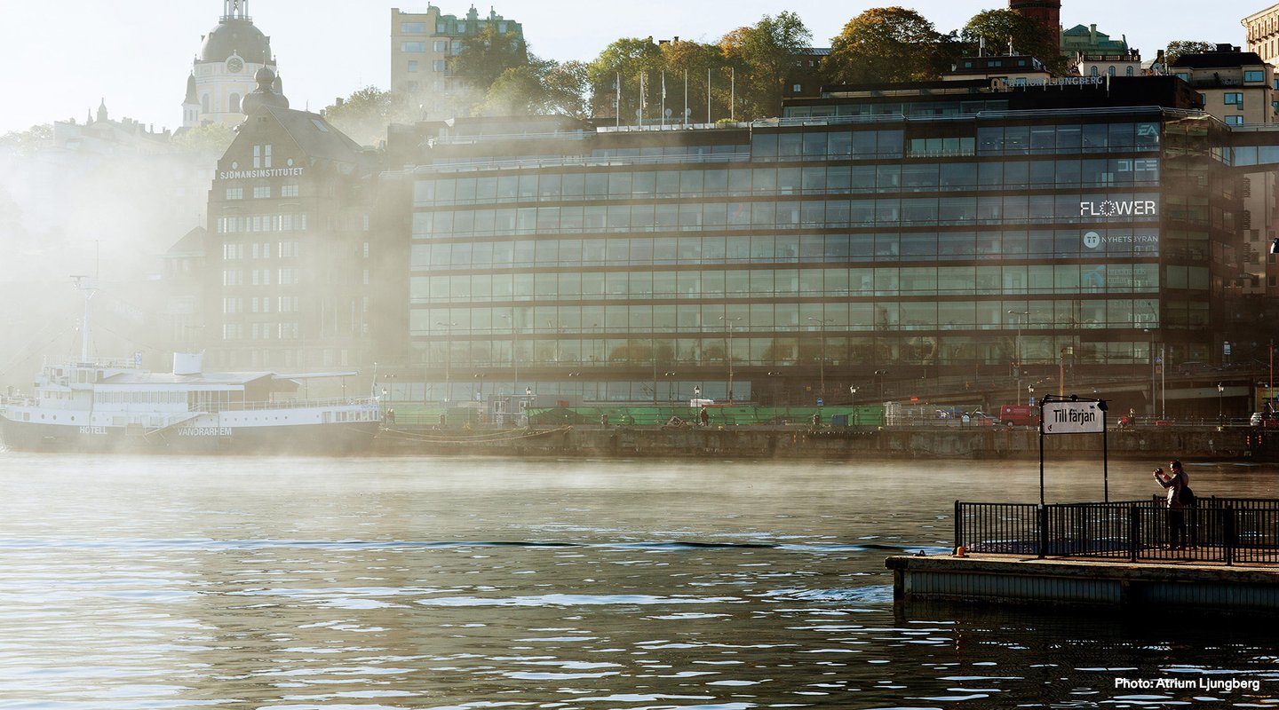 Flower office at Slussen, Stockholm