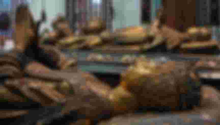 The tomb of Mary of Burgundy, beside that of her father, in the Church of Our Lady in Bruges
